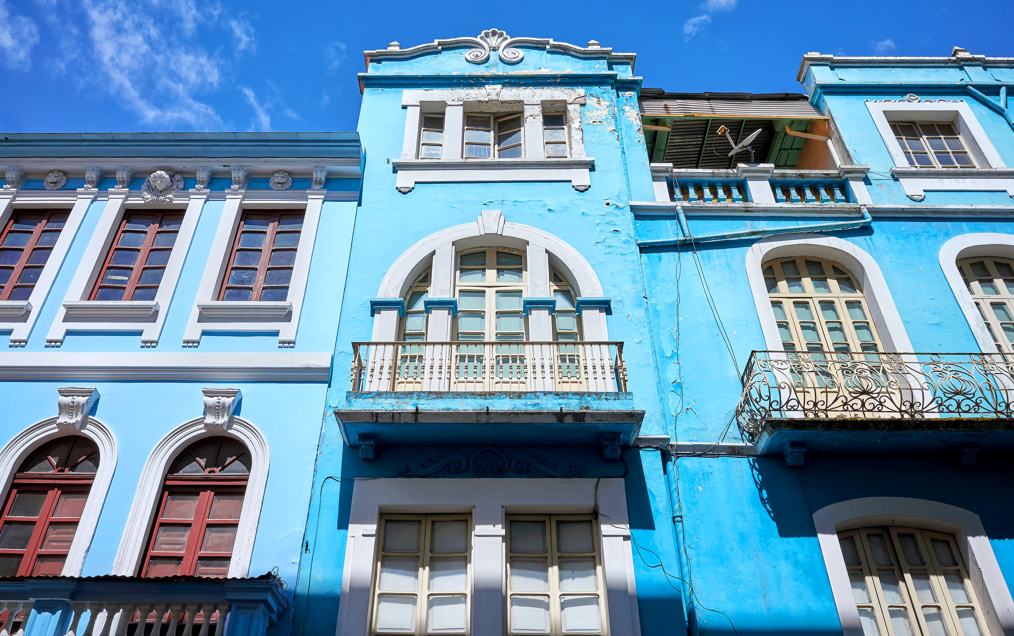 Colonial architecture in Quito, Ecuador, a charming place to visit in July.