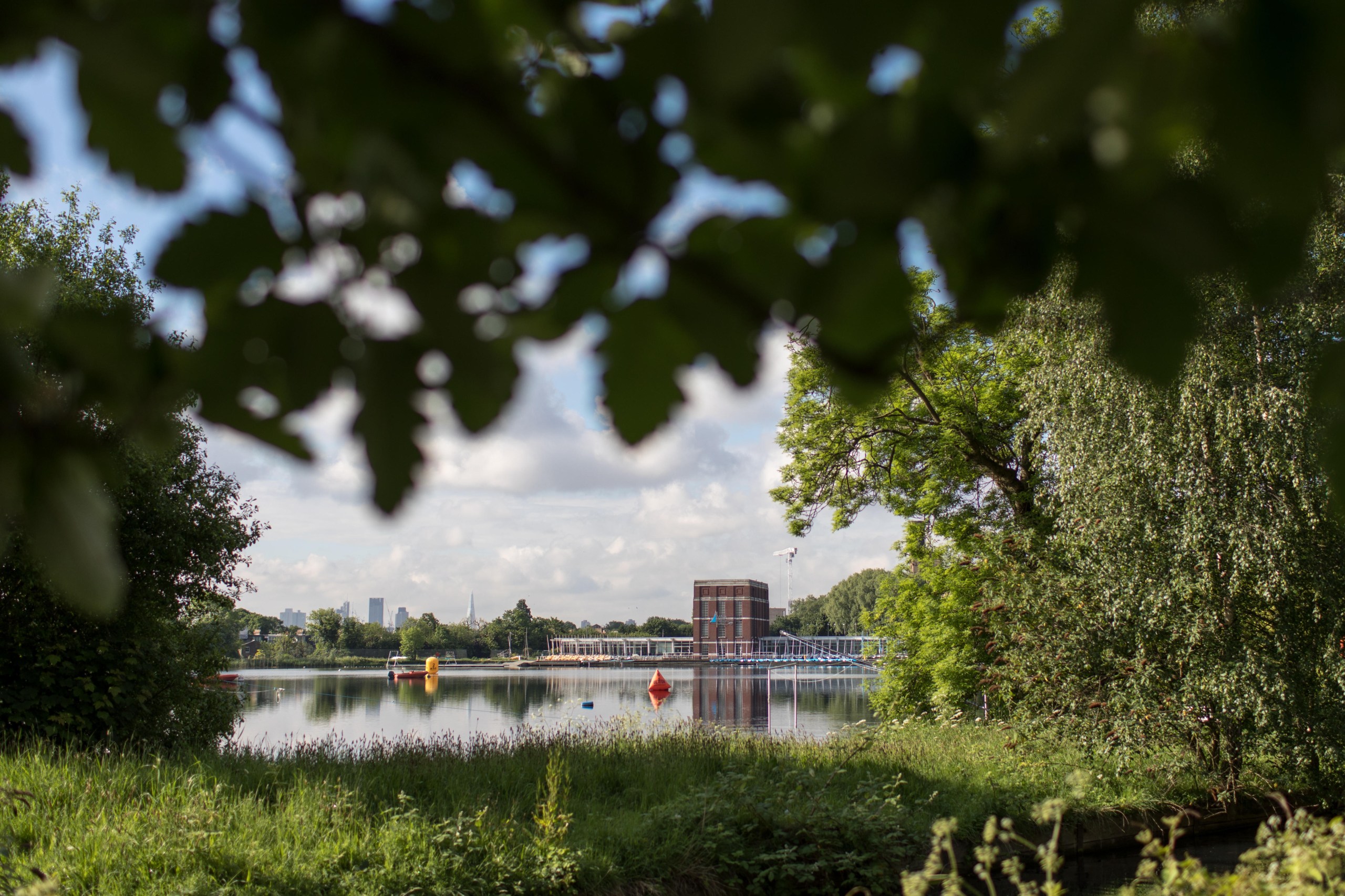 West Reservoir Centre, Hackney, is one of the best places to keep cool in the London heatwave