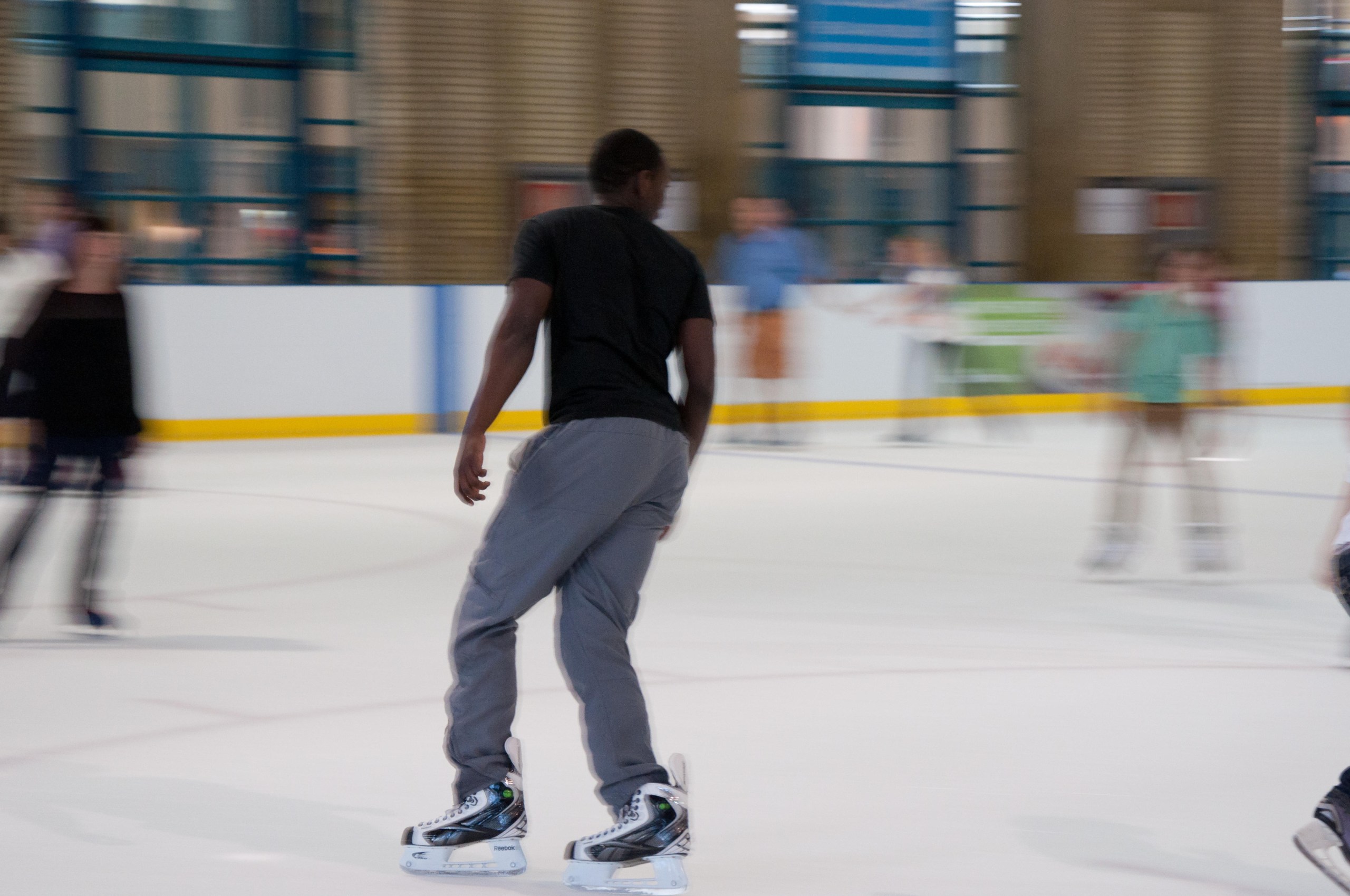 Ice-skating at Alexandra Palace, Wood Green, is one of the best ways to keep cool in the London heatwave